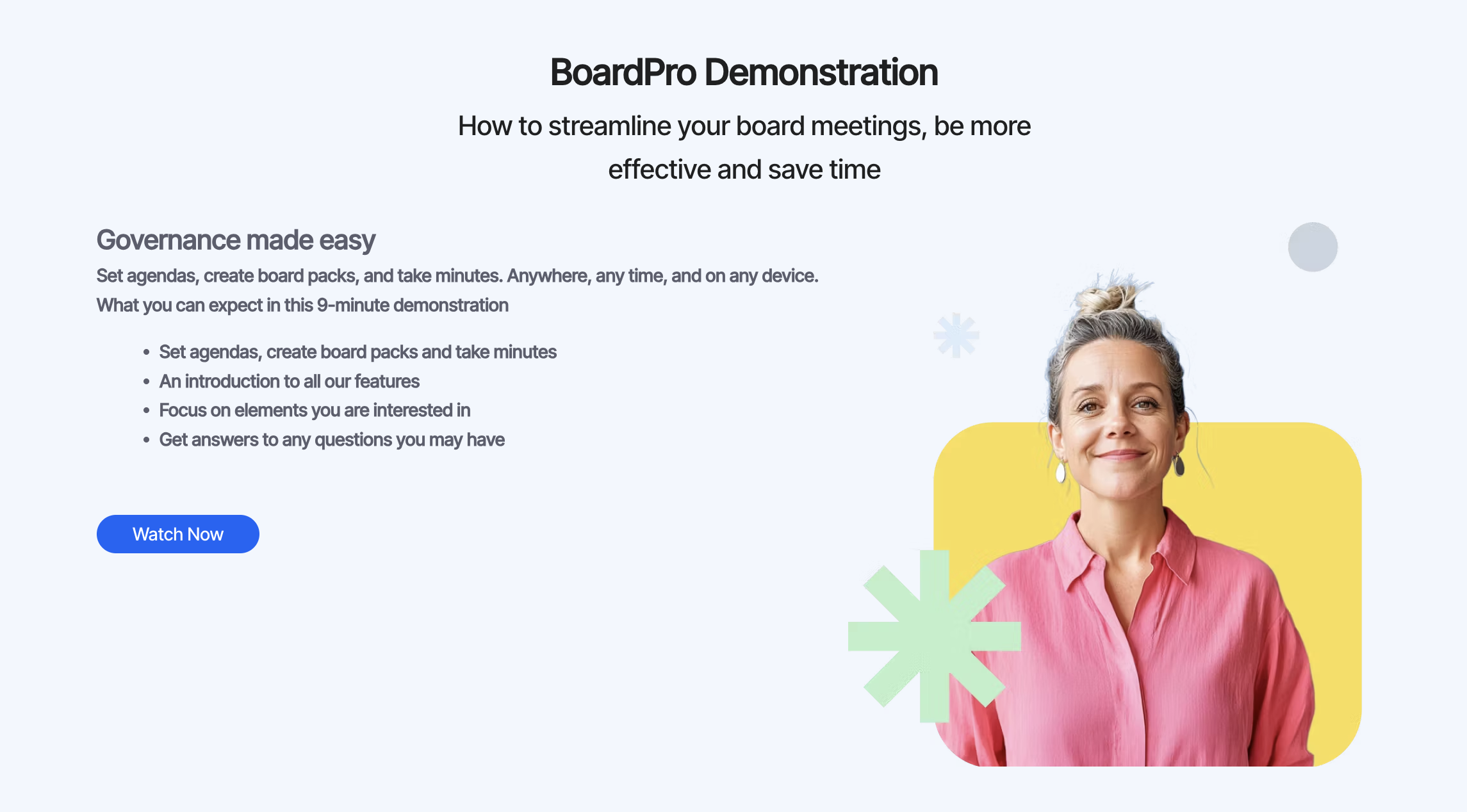 Boardpro Demonstration Webinar Registration